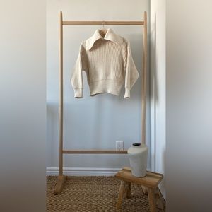 H&M Chunky Knit High Collar Sweater